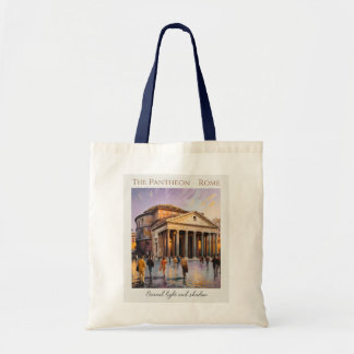 Das Pantheon Rom Italien Aquarell Vintage Reise Tragetasche