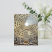 Das Pantheon, Rom, Italien Design Postkarte (Stehend Vorderseite)