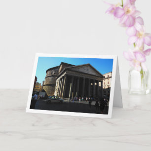 Das Pantheon, Rom, Italien Karte