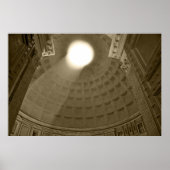 Das Pantheon, Rom Poster (Vorne)