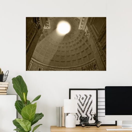 Das Pantheon, Rom Poster (Heimbüro)