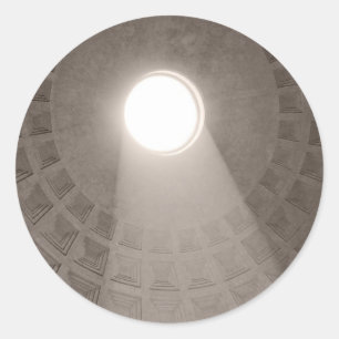 Das Pantheon, Rom Runder Aufkleber