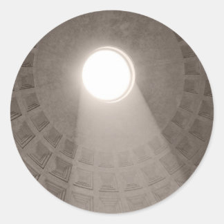 Das Pantheon, Rom Runder Aufkleber