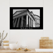 Das Pantheon, Roma Poster (Küche)
