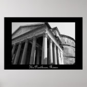 Das Pantheon, Roma Poster (Vorne)