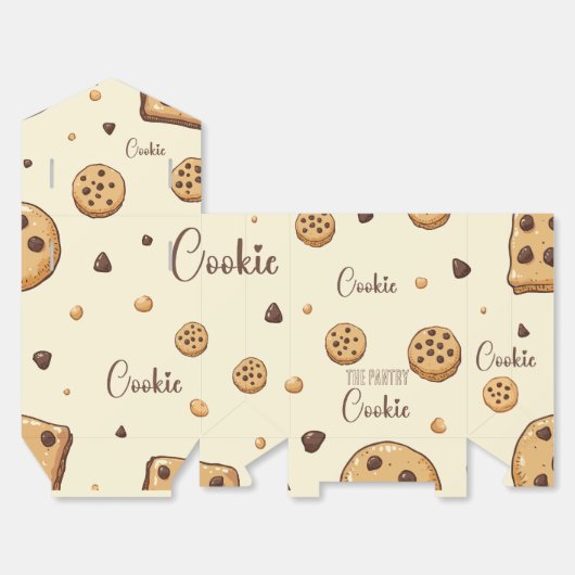 Das Pantry-Cookie (Creme) Geschenkschachtel (Ungefaltet)