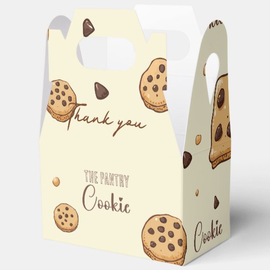 Das Pantry-Cookie (Creme) Geschenkschachtel (Offen)