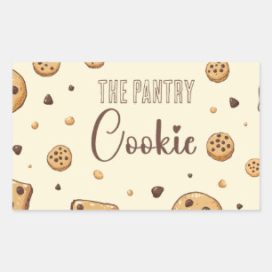 Das Pantry-Cookie Rechteckiger Aufkleber