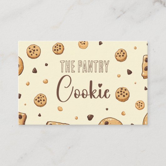 Das Pantry-Cookie Visitenkarte (Vorderseite)
