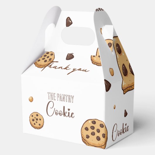 Das "Pantry Cookie" (weiß) Geschenkschachtel (Vorderseite)
