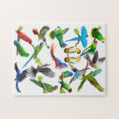 Das Papageien-Liebhaber-Puzzlespiel Puzzle (Horizontal)