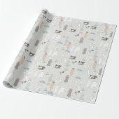 Das Papier des Modedesigners Wrapping Paper Geschenkpapier (Ungerollt)