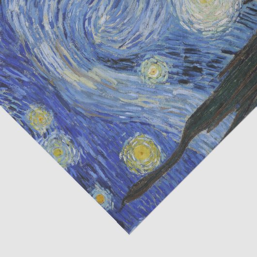 Das Papiertuchpapier der Sternennacht Seidenpapier (Ausschnitt)