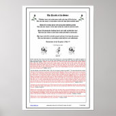 Das Parabel der Dusche Poster (Vorne)