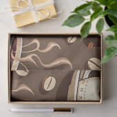 Das Paradies der Kaffeeliebhaber: Gemütliche Brews Seidenpapier (Geschenk)