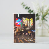 Das Paradies eines Käufers, Hong Kong Postkarte (Stehend Vorderseite)
