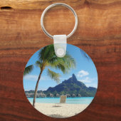 Das Paradies existiert Schlüsselanhänger (Vorderseite)