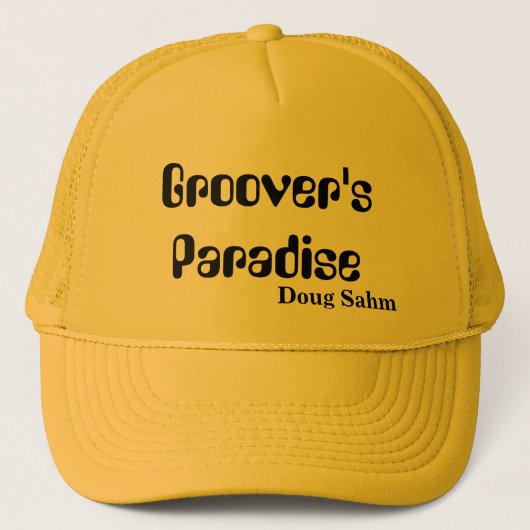 Das Paradies-Hut des Groovers Truckerkappe (Vorderseite)