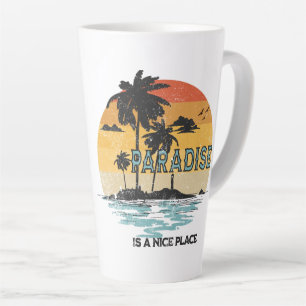 Das Paradies ist ein schöner Ort Milchtasse
