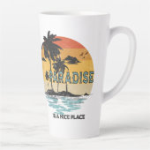 Das Paradies ist ein schöner Ort Milchtasse (Rechts)