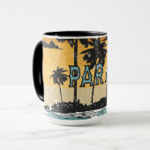 Das Paradies ist ein schöner Ort Tasse (Vorderseite Links)