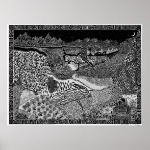 Das Paradies-Poster von Recluse Poster