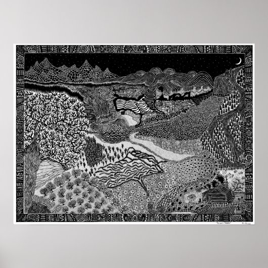 Das Paradies-Poster von Recluse Poster (Vorne)