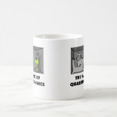 Das Paradoxon der Quantenmechanik (Physik-Spaß) Kaffeetasse (Mittel)