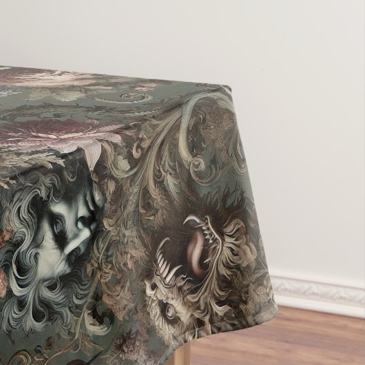 Das Paradoxon des Fahrers - Barockgroßdruck Tischdecke (Beispiel)