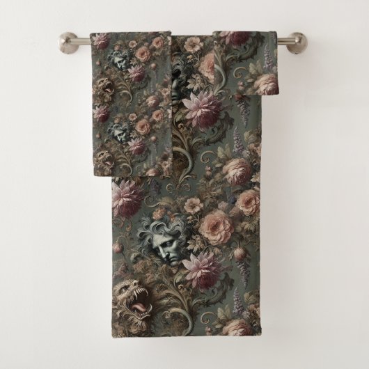 Das Paradoxon des Fahrers - Gotisch Viktorianisch Badhandtuch Set (Insitu)