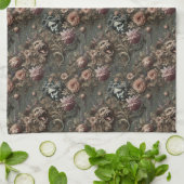 Das Paradoxon des Fahrers - Gotisch Viktorianisch Geschirrtuch (Gefaltet)