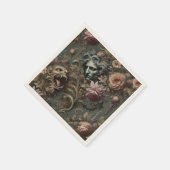 Das Paradoxon des Fahrers - Gotisches Mythisches K Serviette (Ecke)