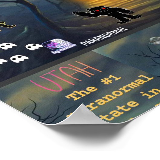 Das paranormalste Staat-Poster Poster (Ecke)