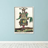 Das Parfümkostüm Leinwanddruck (Insitu (Holzboden))