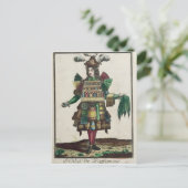 Das Parfümkostüm Postkarte (Stehend Vorderseite)