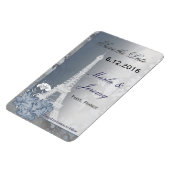 Das Pariser Theme speichert den Datums-Magneten Magnet (Linke Seite)