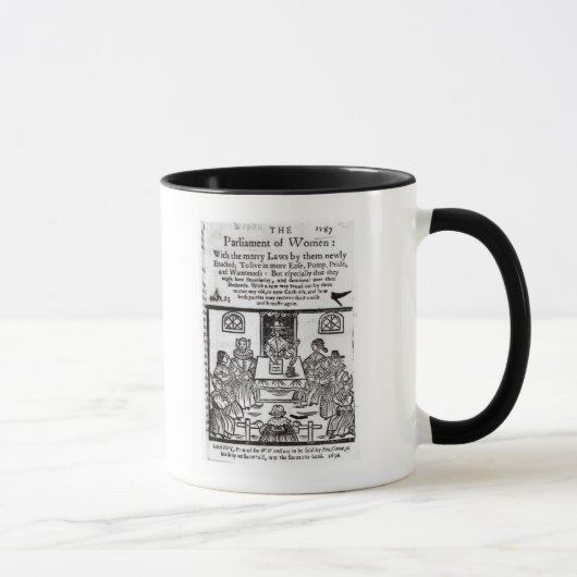 Das Parlament der Frauen, 1656 Tasse (Rechts)