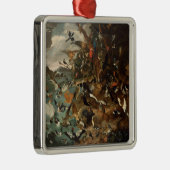 Das Parlament der Vögel Ornament Aus Metall (Rechts)