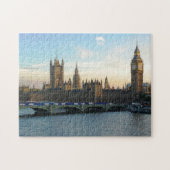 Das Parlament Gebäude London. Puzzle (Horizontal)