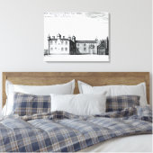 Das Parlament in Edinburgh Leinwanddruck (Insitu (Schlafzimmer))