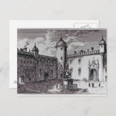 Das Parlament Nah Postkarte (Vorne/Hinten)