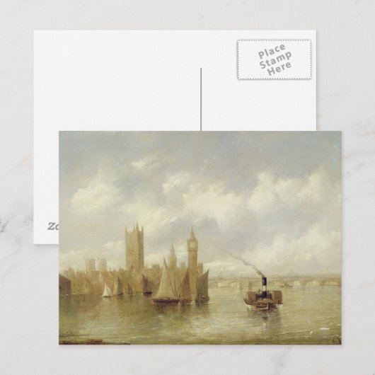 Das Parlament Postkarte (Vorne/Hinten)