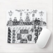 Das Parlament von Edward I Mousepad (Mit Mouse)