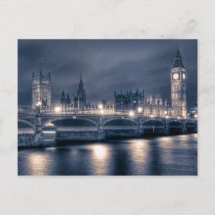 Das Parlament, Westminster London Postkarte