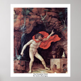 Das Parnassus Detail durch Andrea Mantegna Poster