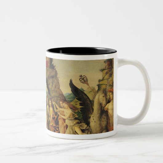 Das Parnassus: Mars und Venus Zweifarbige Tasse (Rechts)