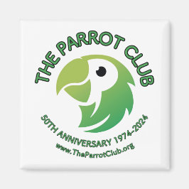Das Parrot Club 50-jährige Jubiläumsmagnet Magnet