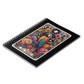 Das Parrot Spirit Tarot Card Notebook Notizblock (Linke Seite)