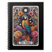 Das Parrot Spirit Tarot Card Notebook Notizblock (Vorderseite)