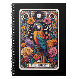 Das Parrot Spirit Tarot Card Notebook Notizblock